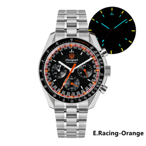 ★WeeklyDeals★Watchdives 39mm VK63 Chronograph Watch WD1863