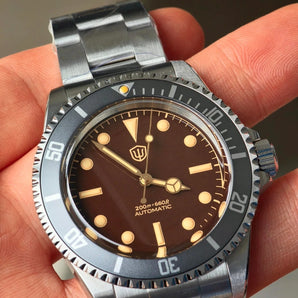 ★EarlyBird★Watchdives WD5513 PT5000 Vintage Sub Dive Watch V2