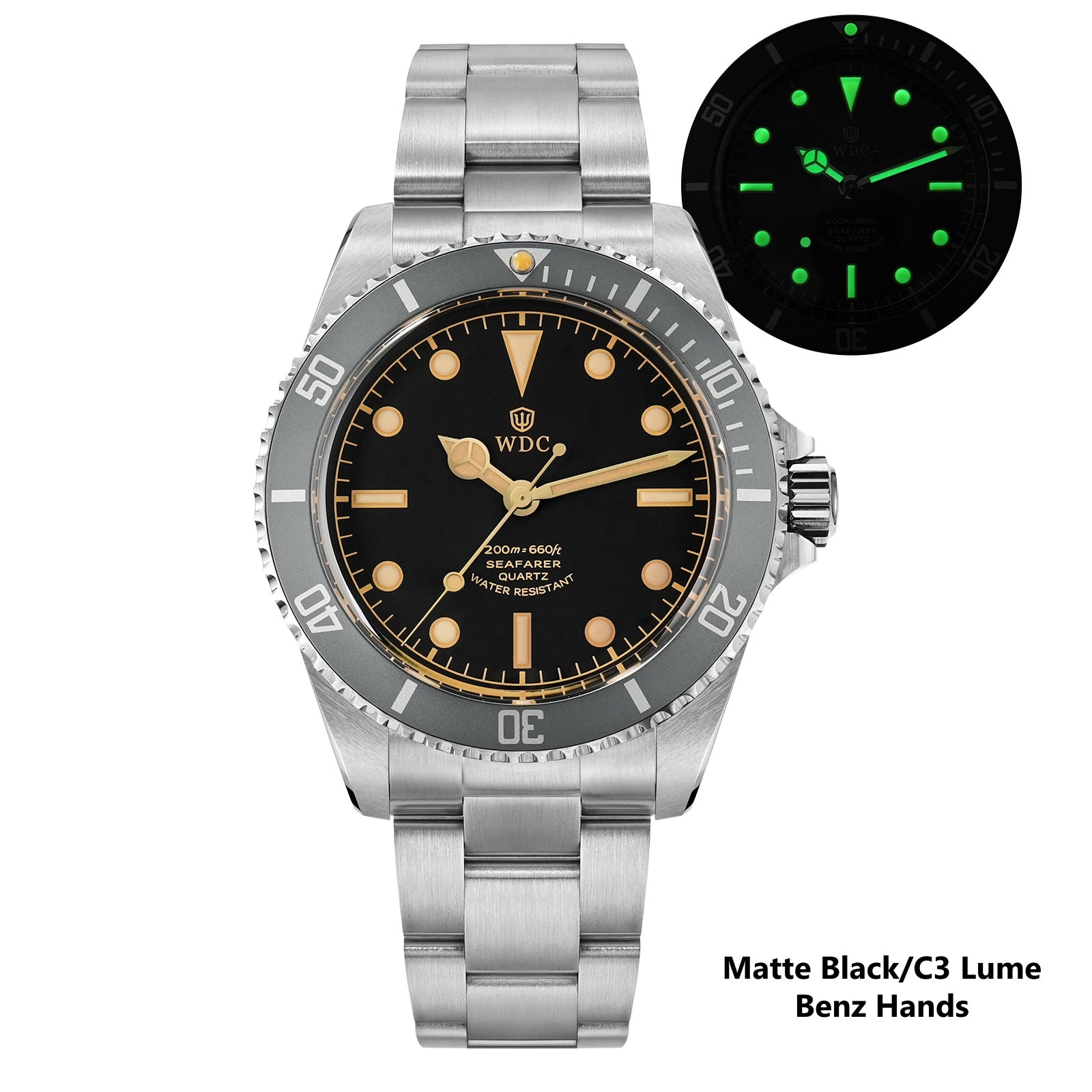 Watchdives Seafarer WD5513Q 40mm VH31 Sub Diver from the official product page