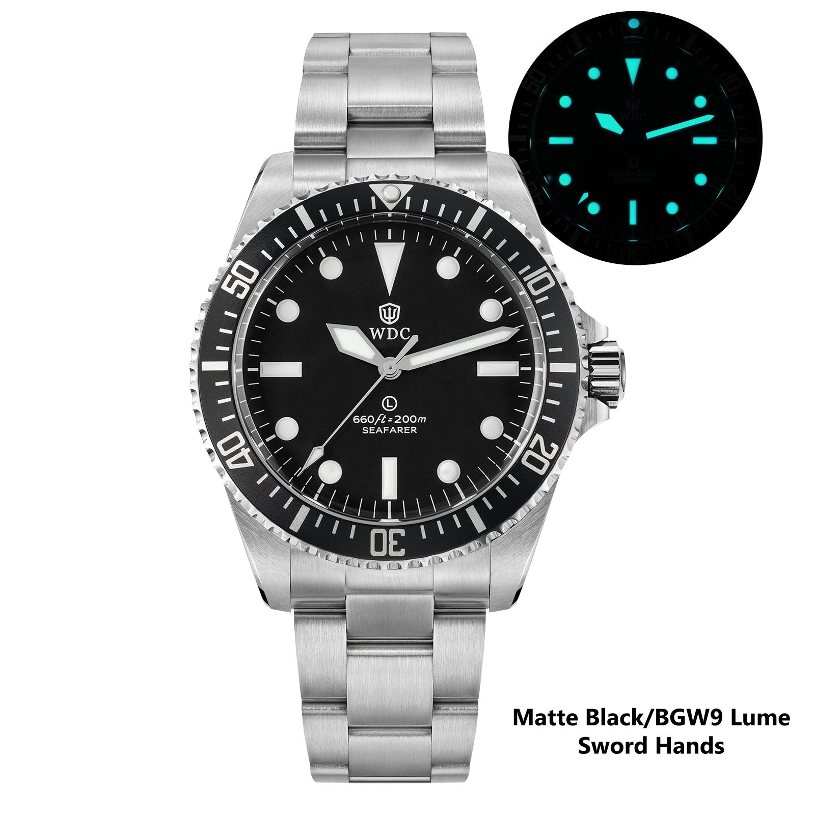 Watchdives Seafarer WD5513Q 40mm VH31 Sub Diver from the official product page
