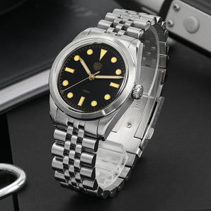 ★May Sale★Watchdives Retro Sub 36mm VH31 Men Watch