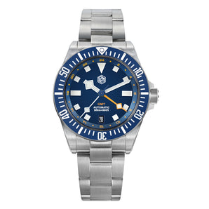 ★Spring Sale★Watchdives x San Martin 39mm NH34 GMT Dive Watch SN0121B