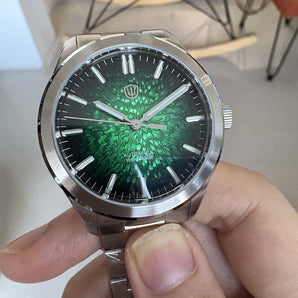 ★EarlyBird★Watchdives WD0005B Ice Crack NH35 Men Watch