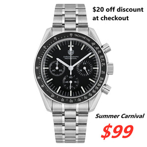 ★Weekly Deal★Watchdives WD1861 VK63 Chronograph Watch