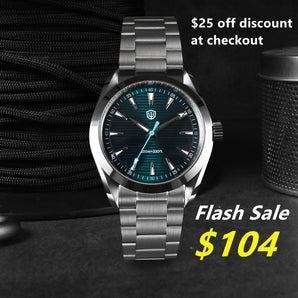 ★Flash Sale★Watchdives WD0006 38mm VH31 Men Watch