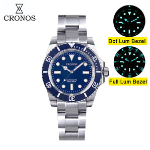 Cronos No Date NH35 Sub Diver Watch L6015
