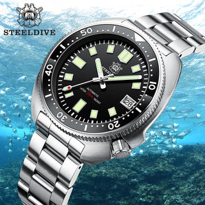 ★EU-Pre-Owned★ Steeldive SD1970 6105 Turtle Diver Watch