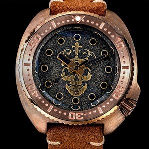 Shirryu Bronze Turtle 6105 Diver Watch