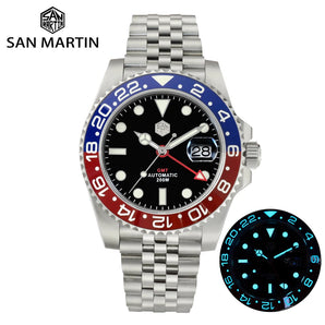 San Martin GMT Luxury Men Watch SN015 V2
