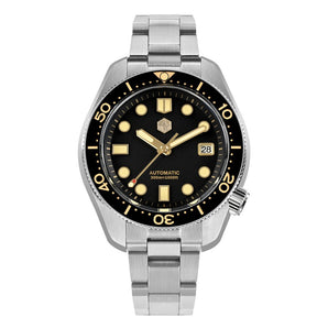 ★Black Friday★San Martin Vintage MM300 Automatic Watch SN0087