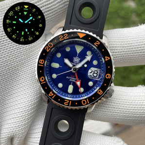 Steeldive SD1994 SKX007 NH34 GMT Automatic Watch