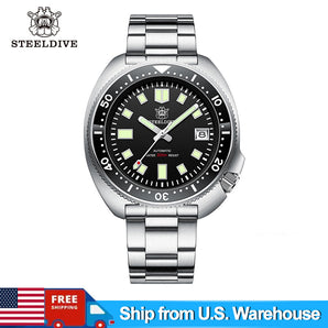 ★U.S. Stock ★ Steeldive 1970 Captain Willard 6105 Homage SD1970